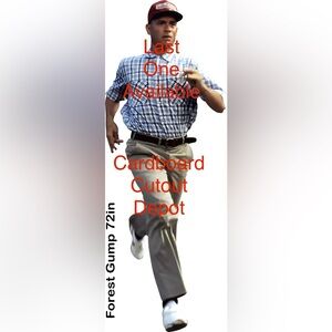 Forrest Gump LIFE SIZE Cardboard Cutout with FREE Shipping LAST ONE!